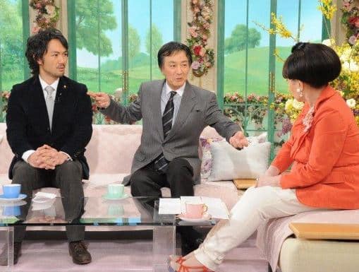 田村亮と息子の田村幸士の画像