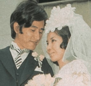 田村正和の妻の写真